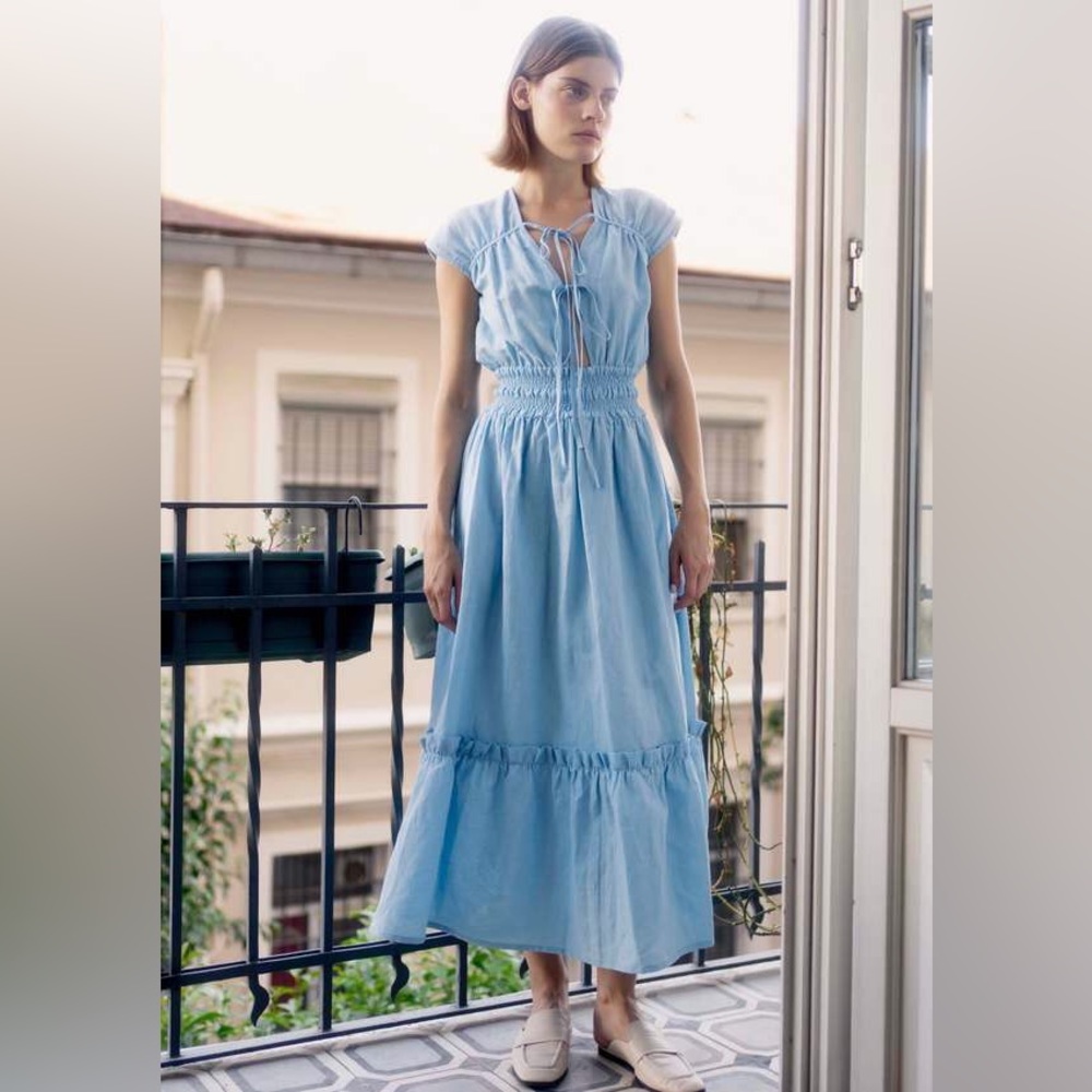 OHSEVENDAYS Winona Dress in Sky